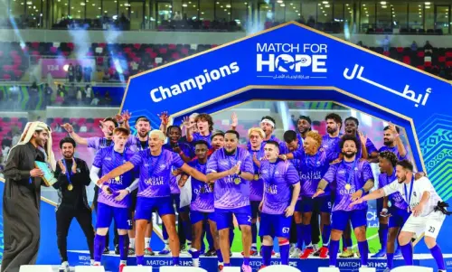 Match for Hope Tournament Raises Over QR45 Million for Charity
