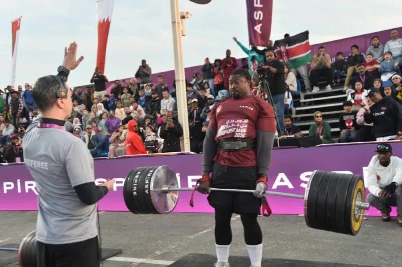 Christopher Oketch Triumphs Again as Qatar’s Strongest Man in GCC-Wide Championship